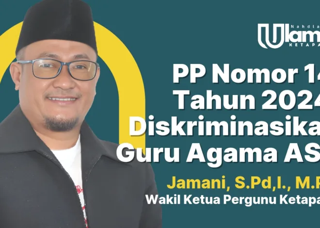 PP Nomor 14 Tahun 2024;  Diskriminasikan Guru Agama ASN